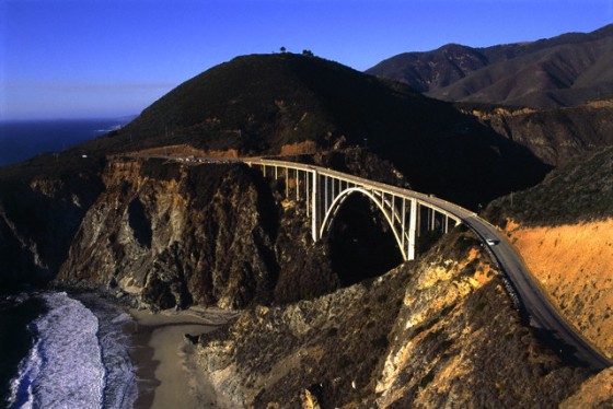 Big Sur coast with Bixby Bridge, California, USA